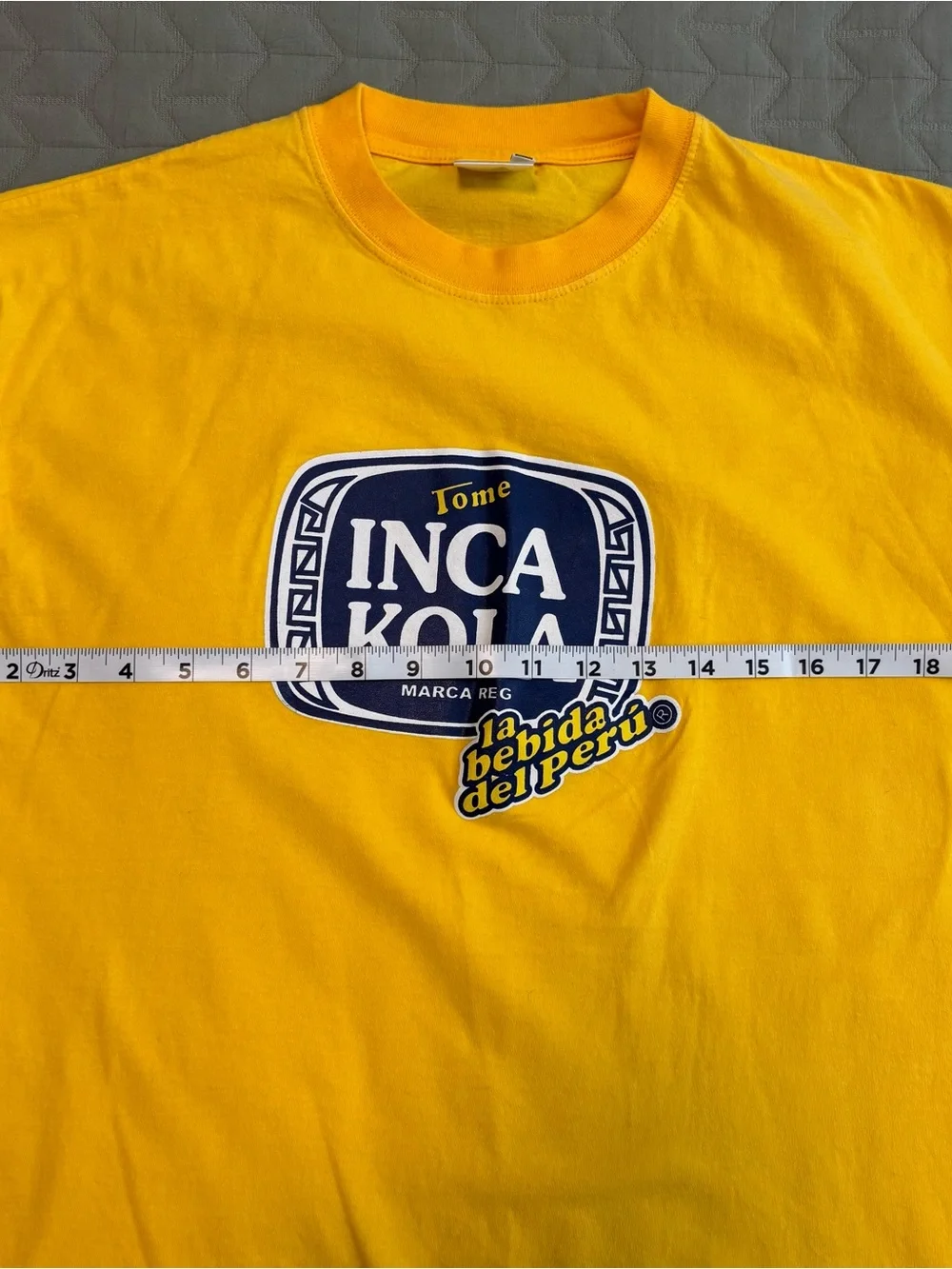 Inca Kola Peru Yellow T-Shirt in EUC